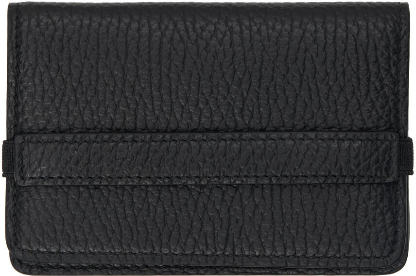 Common Projects Black Accordion Wallet Cover