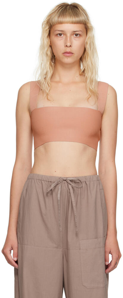 Victoria Beckham Tan Strap Tank Top Cover