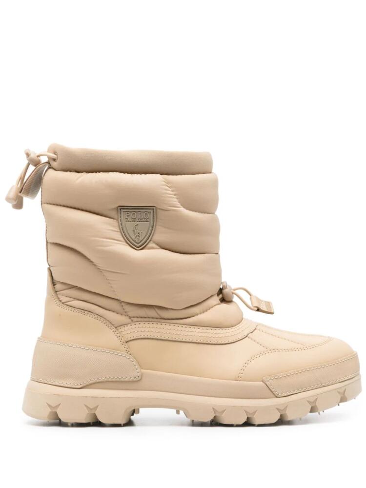 Polo Ralph Lauren Oslo Muckloc quilted boots - Neutrals Cover