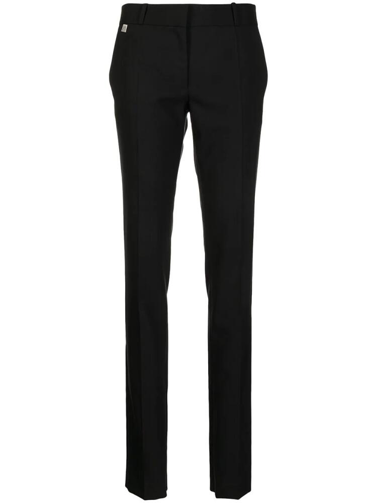 1017 ALYX 9SM slim-fit reveal-leg trousers - Black Cover