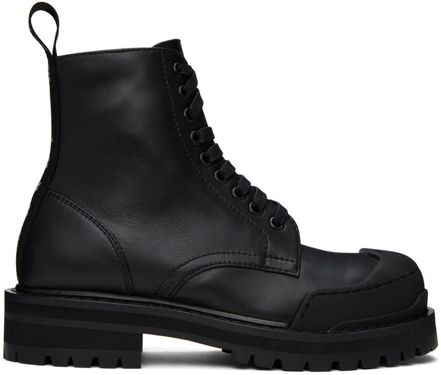 Marni Black Dada Combat Boots Cover