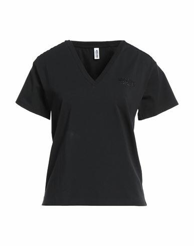 Moschino Woman Undershirt Black Cotton, Elastane Cover