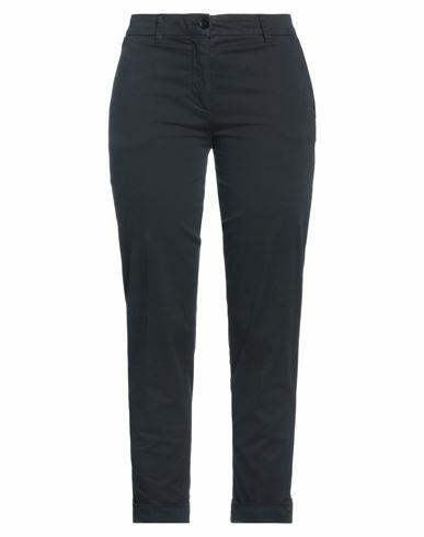 Aspesi Woman Pants Midnight blue Cotton, Elastane Cover