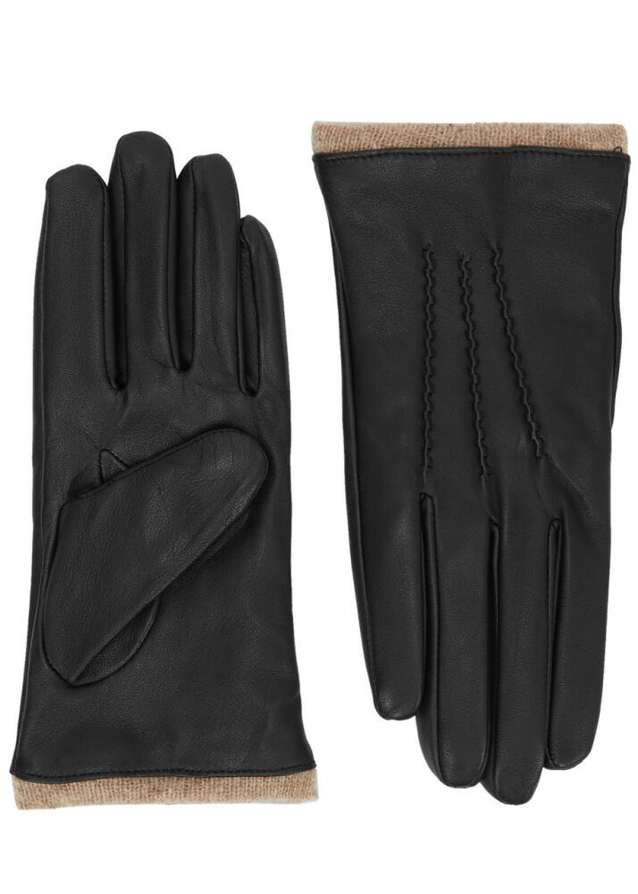 Dents Loraine Leather Gloves - Black Cover