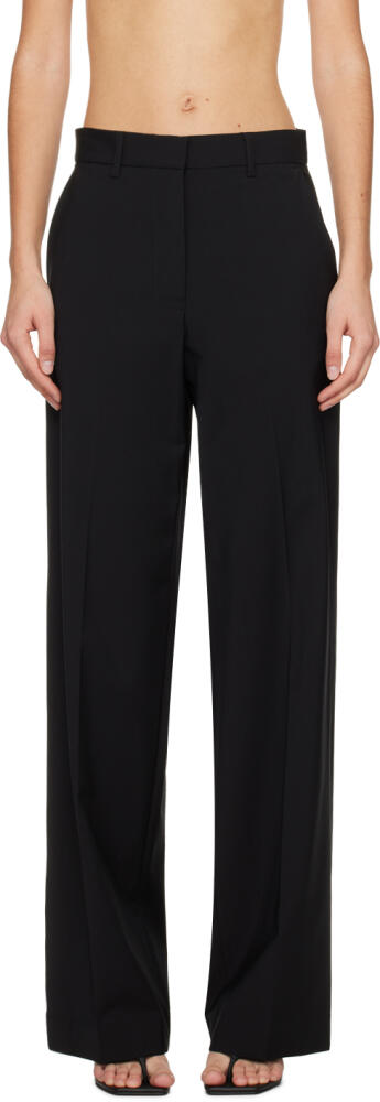 Matteau Black Tailored Trousers Cover