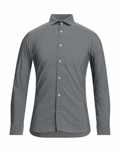 At. p.co Man Shirt Grey Size 15 ½ Cotton, Polyamide, Elastane Cover