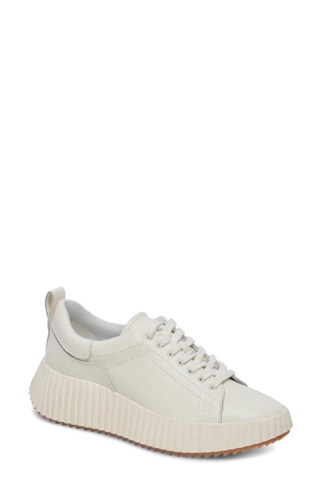 Dolce Vita Devote Sneaker in White Leather Cover