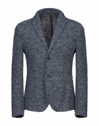 Daniele Alessandrini Homme Man Blazer Blue Polyester, Wool, Acrylic Cover