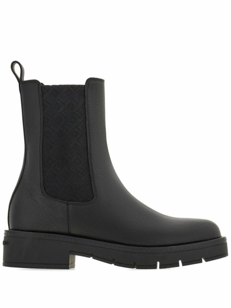 Ferragamo leather Chelsea boots - Black Cover