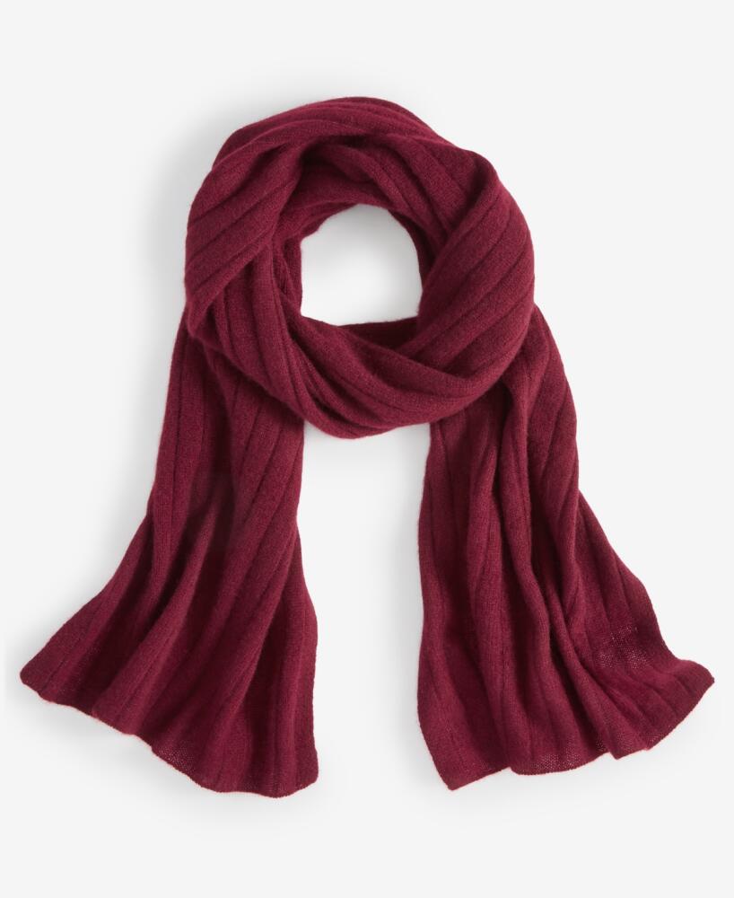 Charter Club Ribbed 100% Cashmere Scarf, Created for Macy's - Crantini Cover