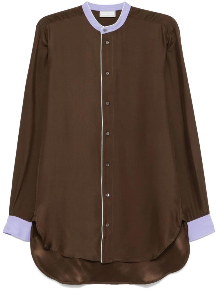 Pierre-Louis Mascia Adanar shirt - Brown Cover