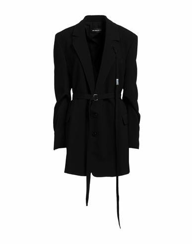 Ann Demeulemeester Woman Blazer Black Viscose, Virgin Wool, Cotton Cover