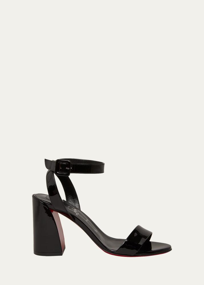 Christian Louboutin Miss Sabina Red Sole Ankle-Strap Sandals Cover