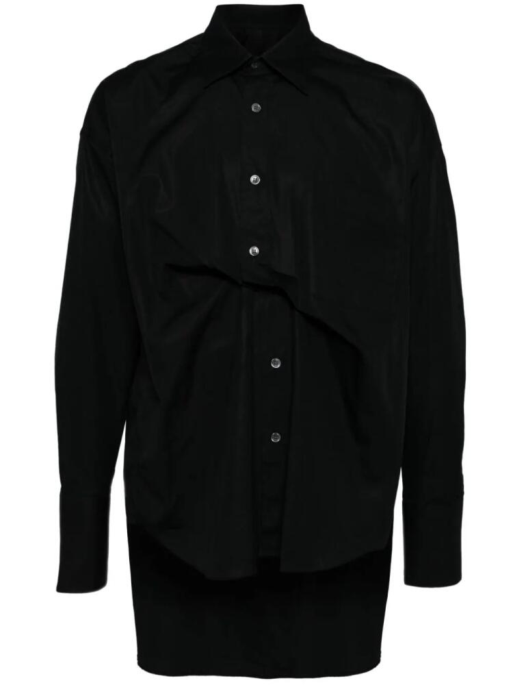 marina yee Origami cotton shirt - Black Cover