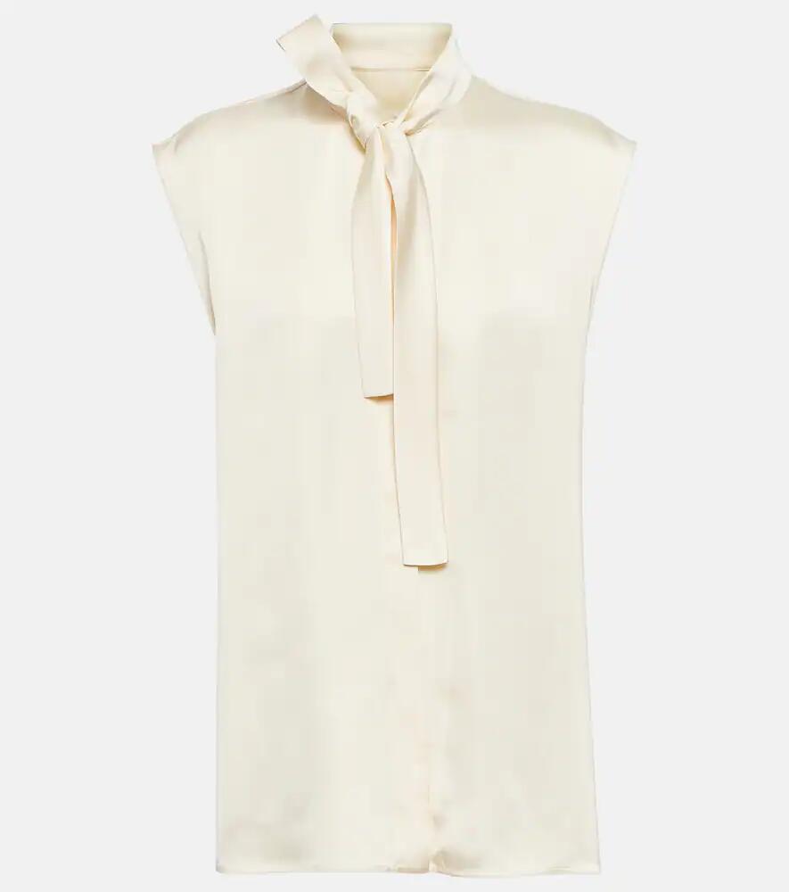 Jil Sander Satin sleeveless blouse Cover