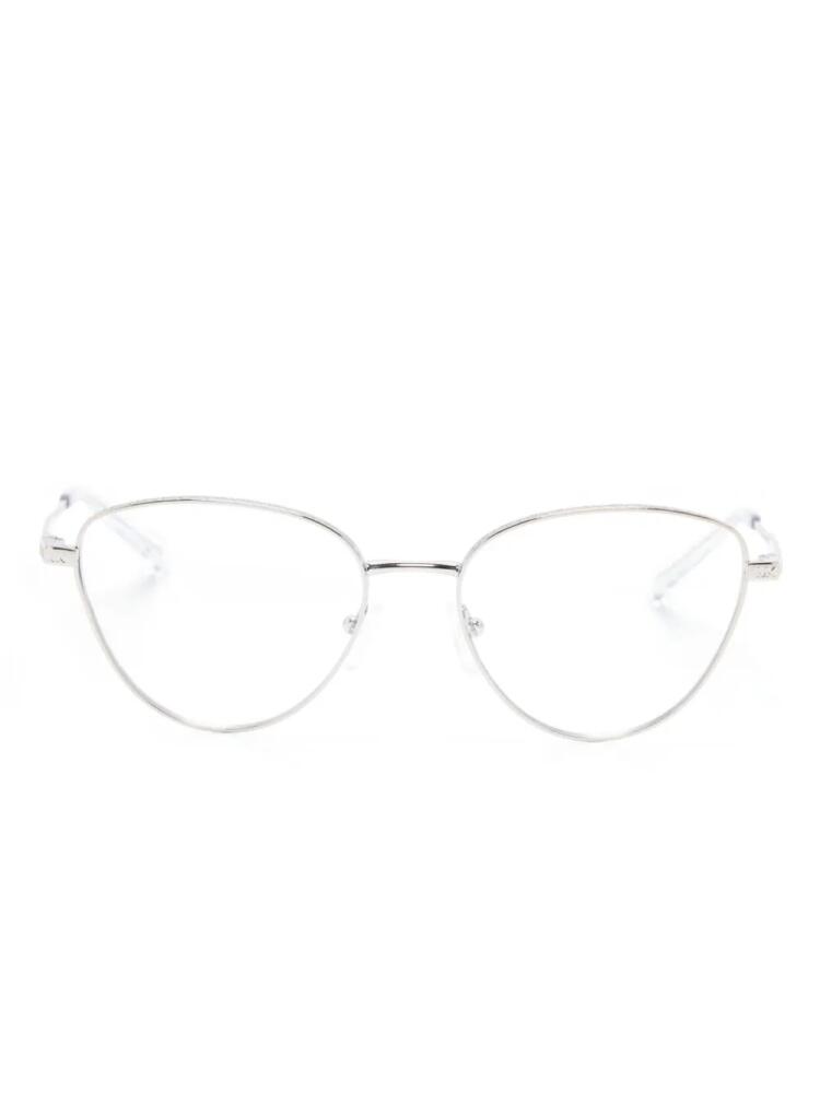 Michael Kors cat-eye glasses - Silver Cover