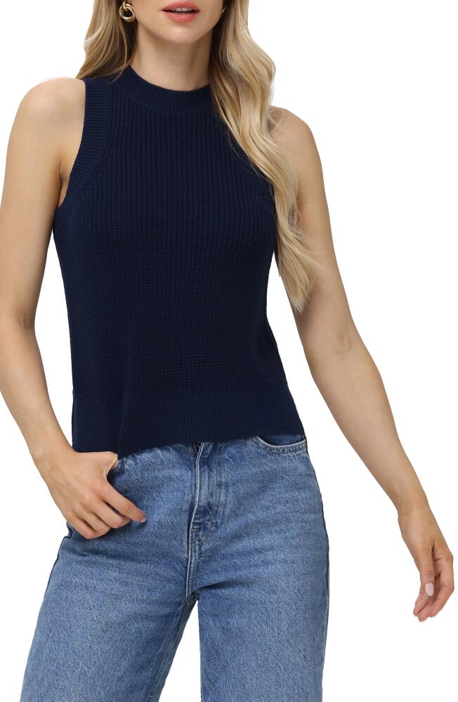 525 Demi Cotton Sweater Vest in Dark Blue Cover