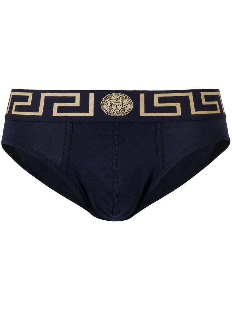 Versace Greca Border briefs - Blue Cover