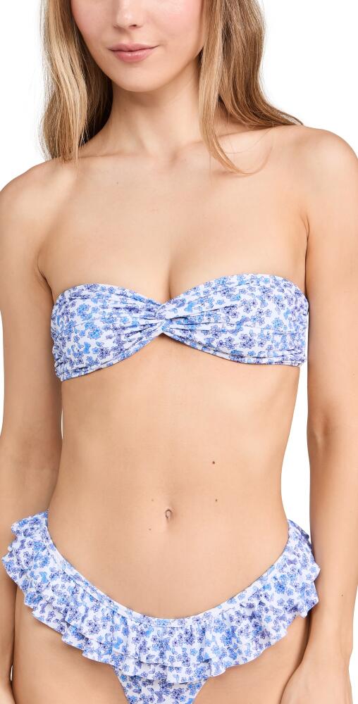 Lioness Bisous Bandeau Top Ditsy Blue Floral Cover