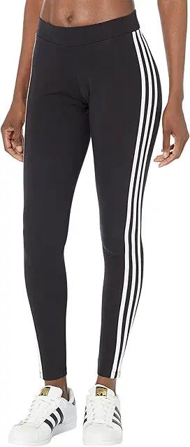 adidas Originals Adicolor Classics 3-Stripes Leggings (Black) Women's Casual Pants Cover