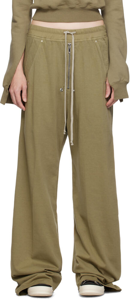 Rick Owens DRKSHDW Green Geth Belas Lounge Pants Cover