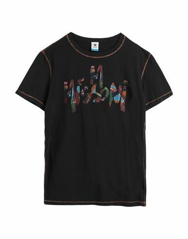 M Missoni Woman T-shirt Black Cotton Cover