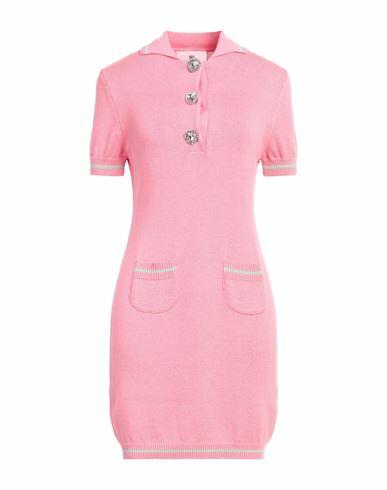 Chiara Ferragni Woman Mini dress Pink Cotton Cover