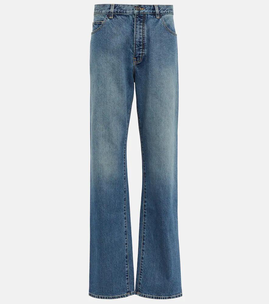 Alaïa Lover low-rise straight jeans Cover