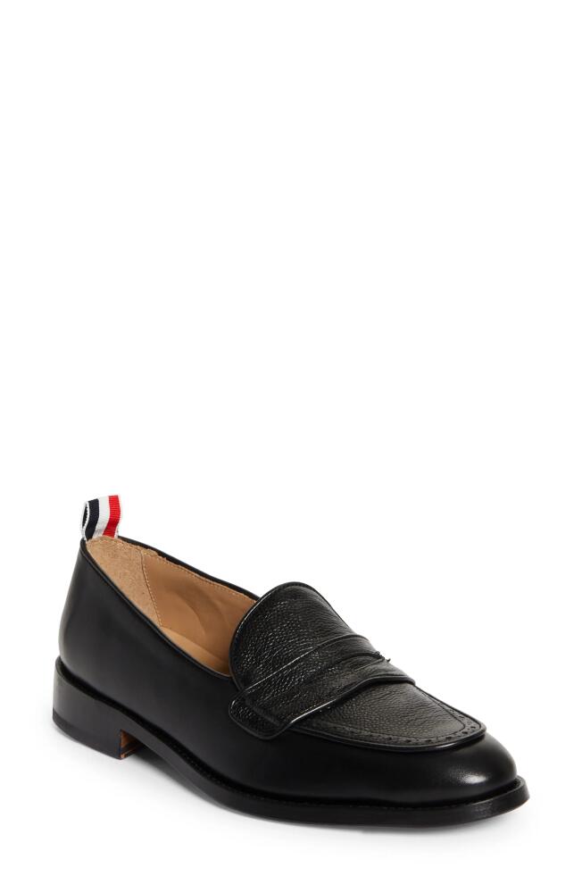 Thom Browne Penny Loafer in Black Cover