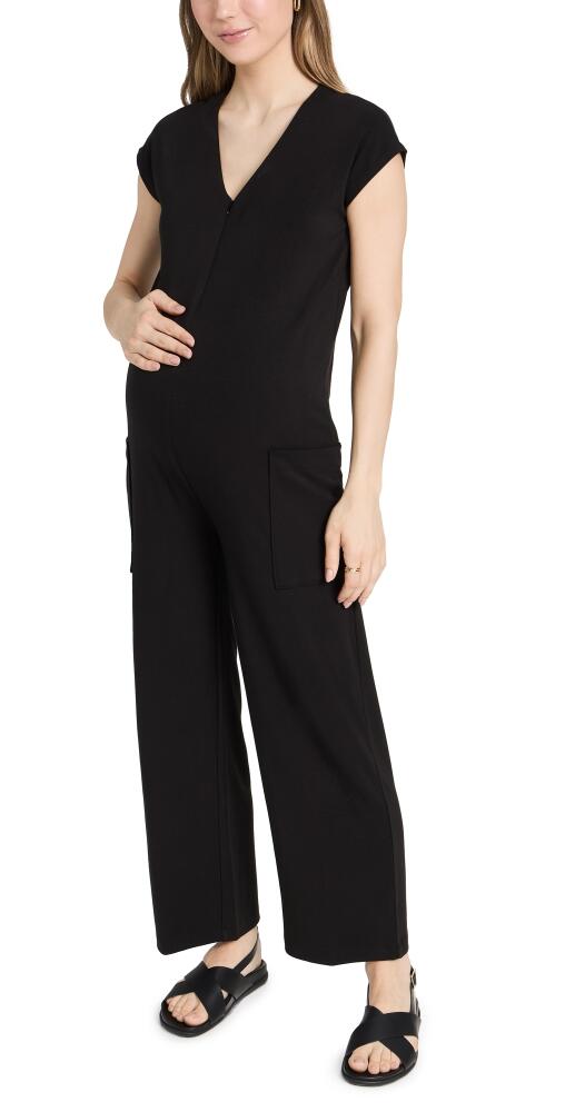 HATCH The Charlotte Jumpsuit Black Cover