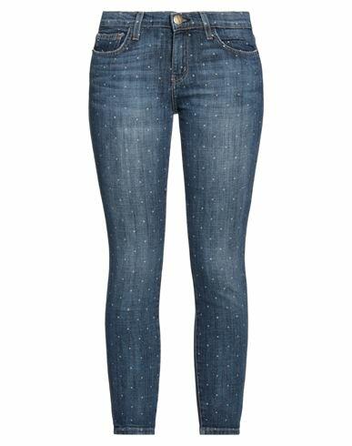 Current/elliott Woman Jeans Blue Cotton, Elastane Cover