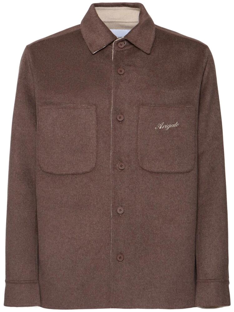 AXEL ARIGATO Index Wool Blend Overshirt Cover