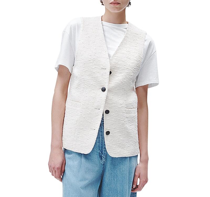 rag & bone Charlotte Tweed Vest Cover