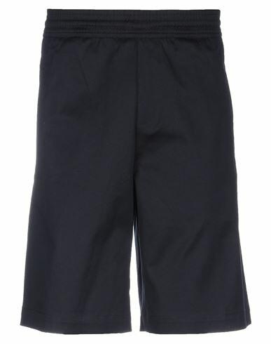 Neil Barrett Man Shorts & Bermuda Shorts Midnight blue Cotton, Elastane Cover