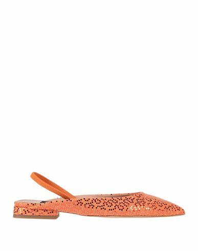 Islo Isabella Lorusso Woman Ballet flats Mandarin Textile fibers Cover