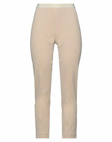 Liviana Conti Woman Leggings Beige Viscose, Polyamide, Elastane Cover