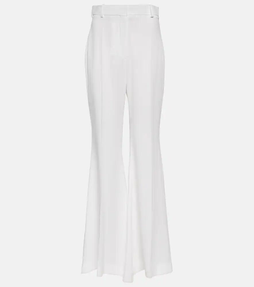 Nina Ricci High-rise cady flared pants Cover