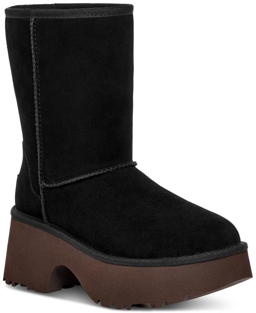 Ugg Women's Classic Short New Heights Booties - Black Cover