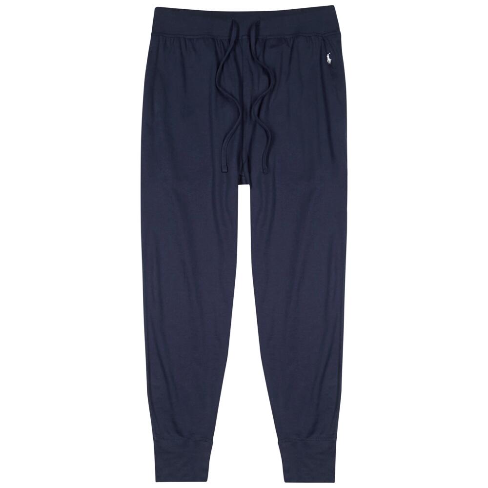 Polo Ralph Lauren Logo Cotton Pyjama Trousers - Navy Cover