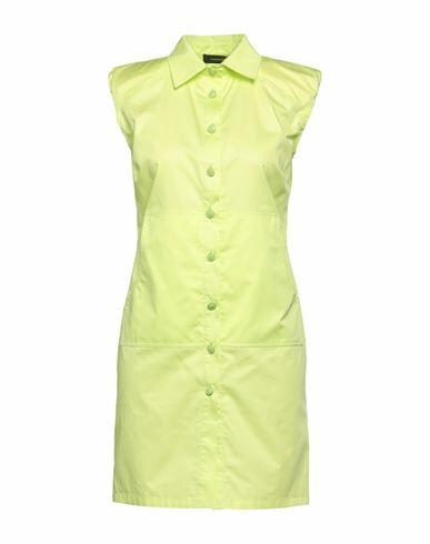 Les Bourdelles Des Garçons Woman Mini dress Acid green Cotton Cover