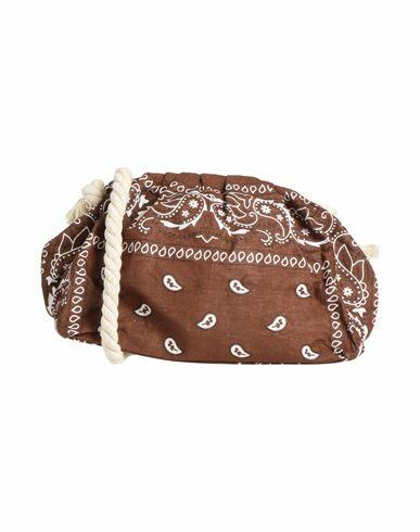 Mia Bag Woman Cross-body bag Brown Cotton Cover