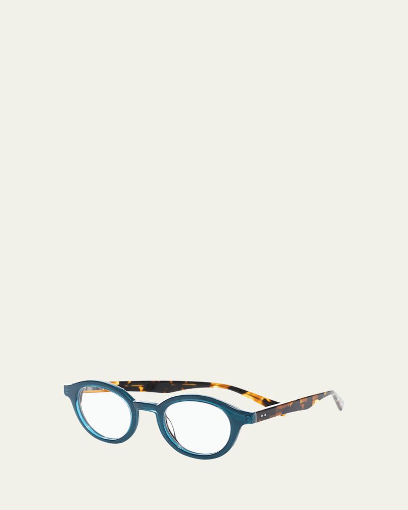 Eyebobs TV Party Round Two-Tone Readers, Blue/Tortoise Cover