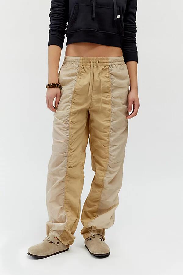 BDG Ruched Track Pant in Taupe Cover