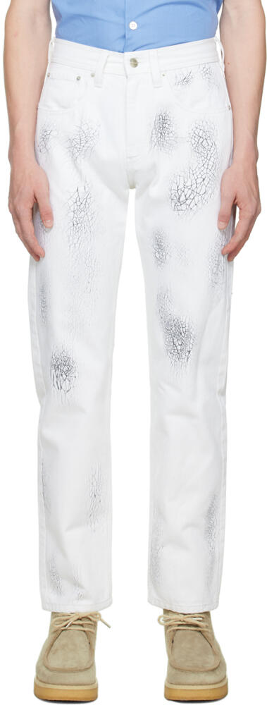 Namacheko SSENSE Exclusive White Jeans Cover