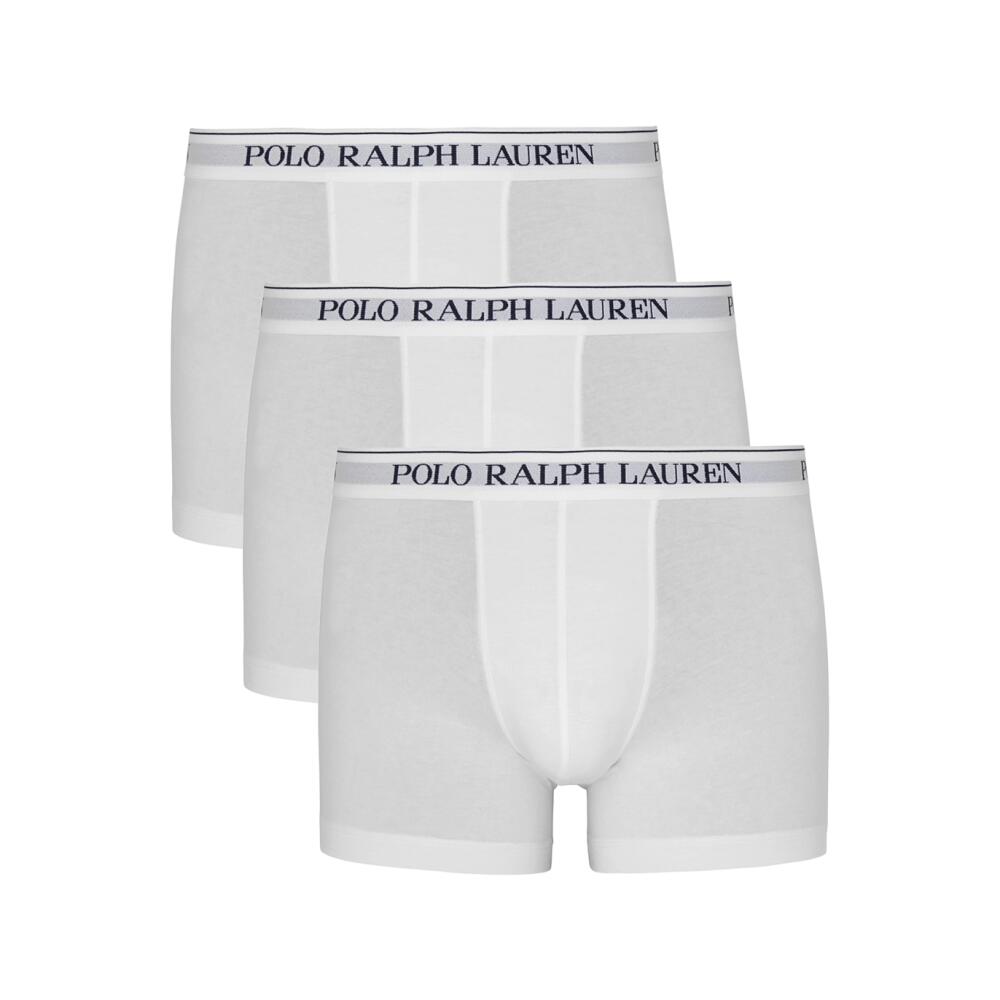 Polo Ralph Lauren Stretch-cotton Boxer Briefs - set of Three - White Cover