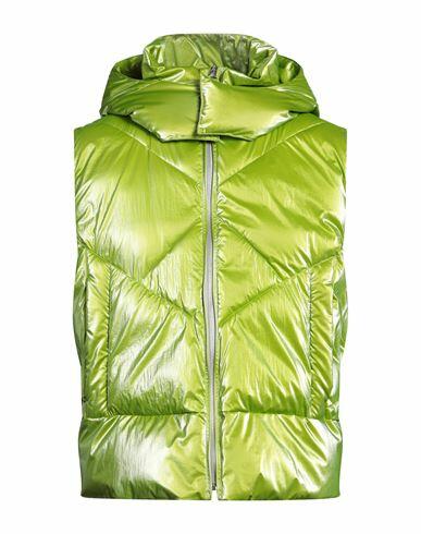 A Better Mistake Man Puffer Acid green Polyester, Polyurethane Cover