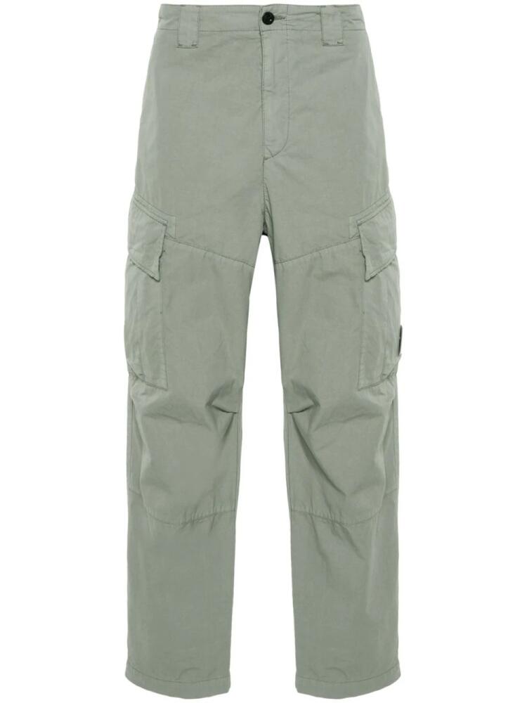 C.P. Company Lens-detail cargo pants - Green Cover