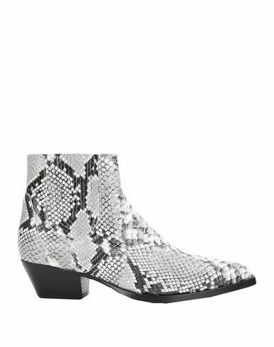 Lemaré Woman Ankle boots Light grey Soft Leather Cover