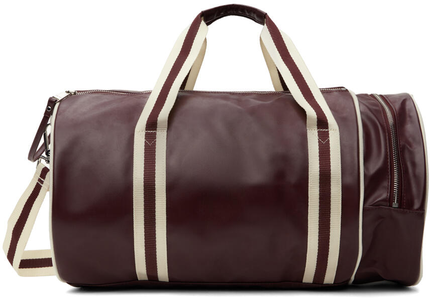 Fred Perry Burgundy Barrel Duffle Bag Cover