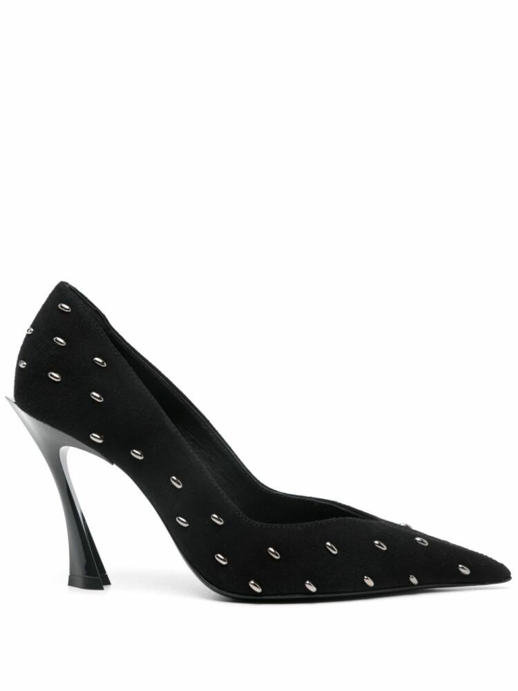 Mugler 95mm Fang pumps - Black Cover